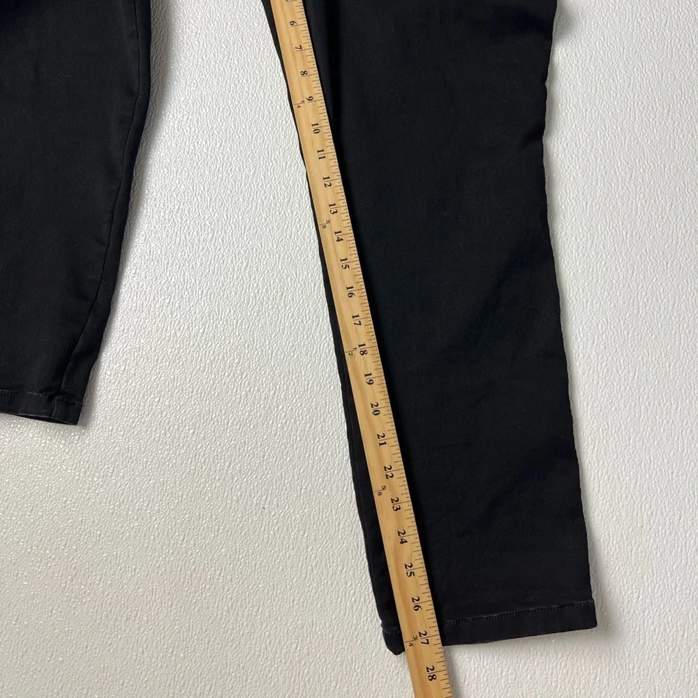 Torrid Women's Luxe Skinny Sateen Stretch Black Jeans Size 16S